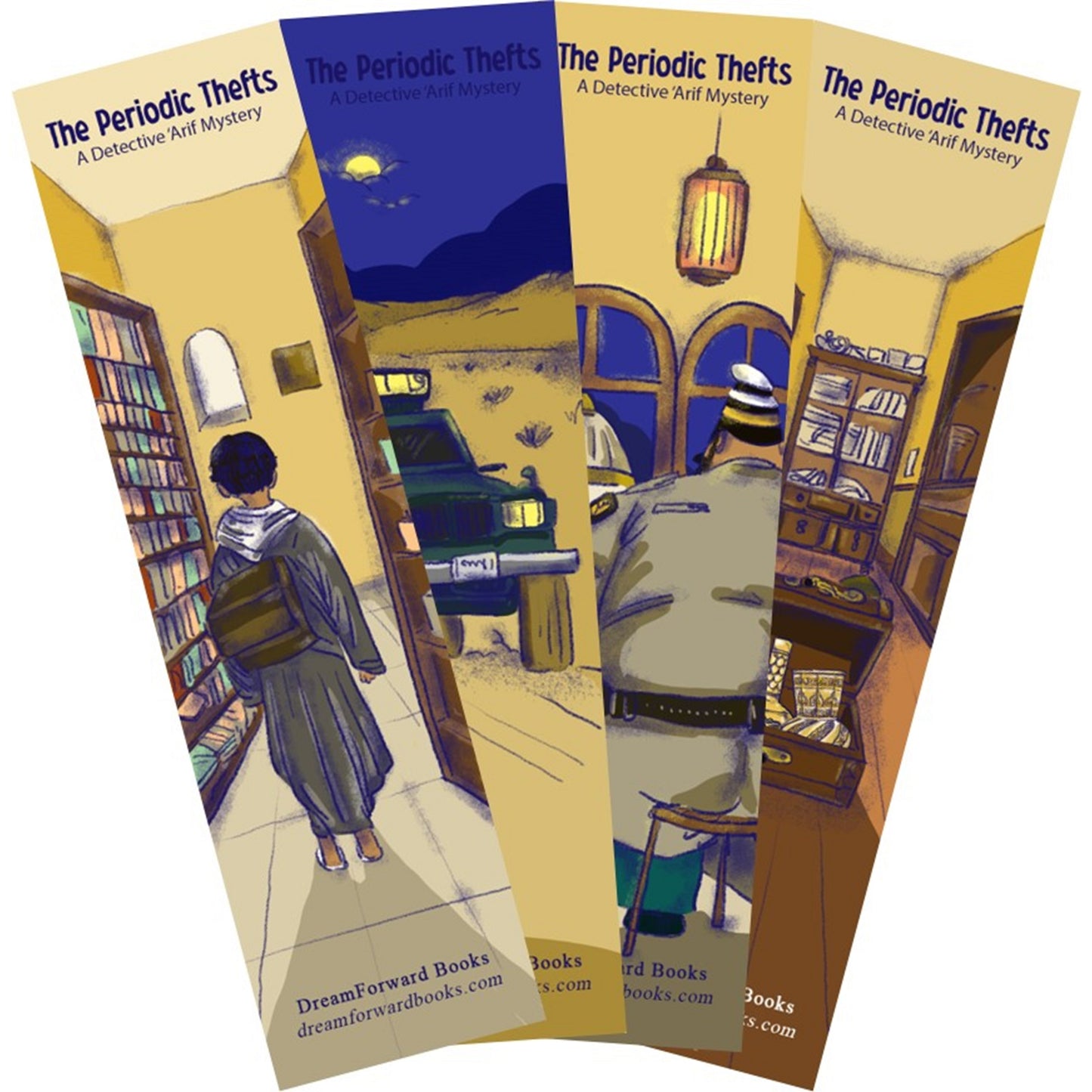 The Periodic Thefts Bookmarks